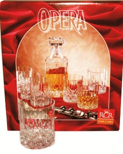 Opera Square Whisky 7 Piece Set  