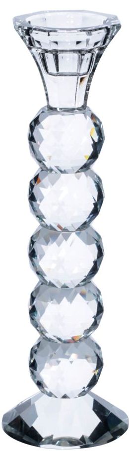 Crystal Ball Candle Holder  -  22,5 cm