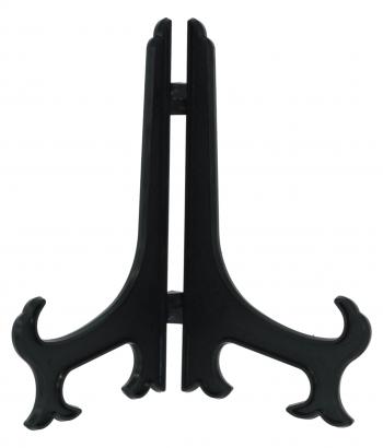Black Plate Stand  -  22 cm