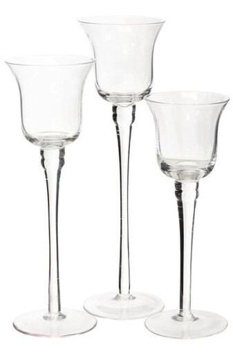 Tauri Candle Holder  (Set/3)  -  20 ; 23 ; 26 cm