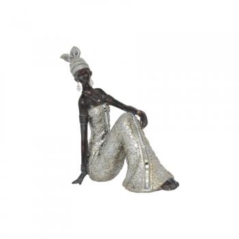 Asha Sitting Girl  -  20 x 25 cm