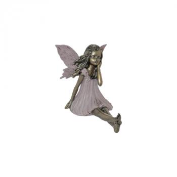 Fairy  -  Hand on Cheek  -  14 x 18 x 12 cm