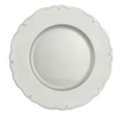 Scallop Silver Underplate  -  33 cm