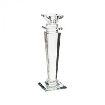 Amlo Crystal Candlestick  -  26 cm