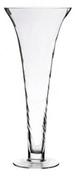 Optic Trumpet Vase  -  44 cm