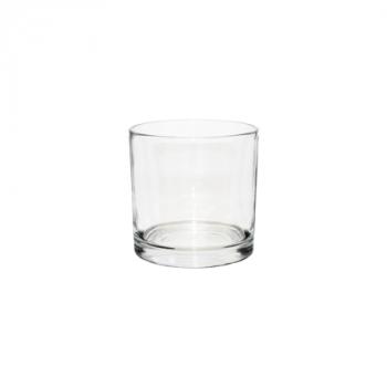 Clear Cylinder  -  12 x 12 cm
