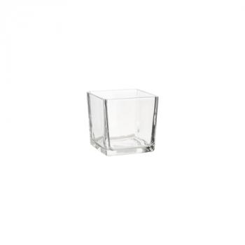 Glass Clear Cube  -  8 x 8 x 8 cm