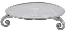 Nordic Round Candle Plate  -  31 cm