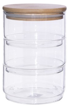 Jeanine Stackable Jars  -  400 ml  -  Set/3