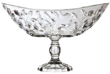 Laurus Oval Footed Centre Piece  -  34 x 20 cm