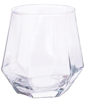 Hexagonal Whisky Tumbler  -  310 ml
