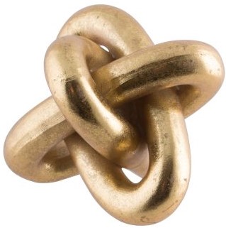 Gold Decor Link  -  13 x 12 cm