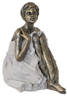 Lady Sitting  -  Mink  -  20 cm