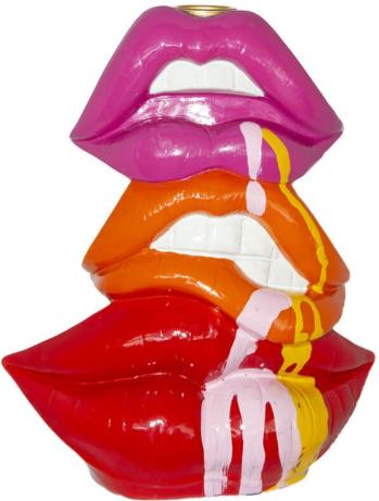 Lips Candleholder  -  20 cm