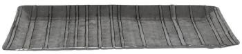 Mbala Silver Rect Platter  -  43 x 22 cm