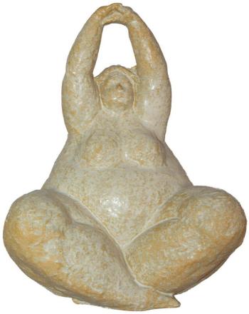 Fat Lady Sitting  -  21 cm
