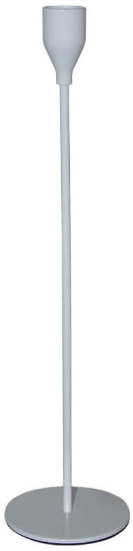 Sasha White Candlestick -  33 cm