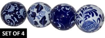 Mingd Decor Ball  -  Set/4  -  10 cm