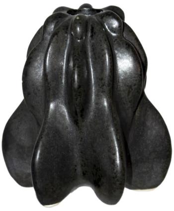 Dark Grey Candleholder  -  12 cm