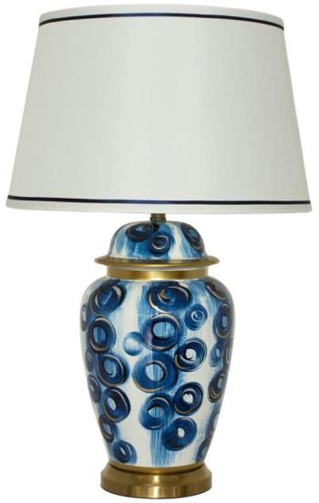Ocean Jar Lamp with Shade  -  80 cm