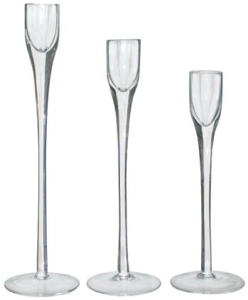 Hannah Candlestick  -  Set/3  -  20/23/26 cm