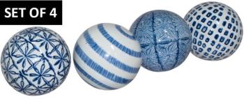 Newport Decor Balls  -  Set/4  -  10 cm