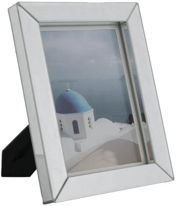Silver Mirror Photo Frame  -  24 x 19 cm