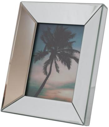 Silver Mirror Photo Frame  -  26  x 21 cm