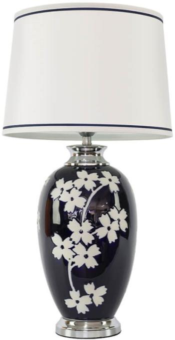 Oleander Jar Lamp/Shade  -  75 cm