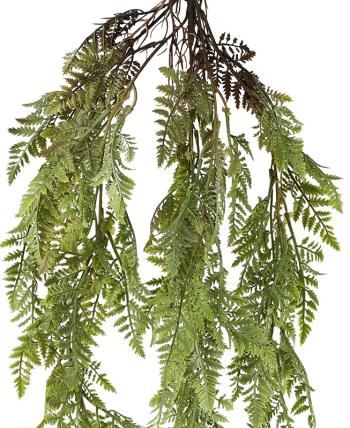 Light Green Hanging Fern  -  105 cm