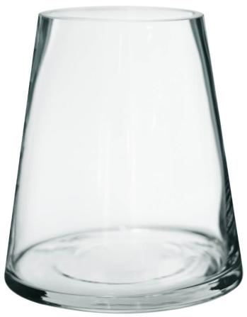 Clear Cone Vase  -  15 x 14 cm  (Top 9 cm)