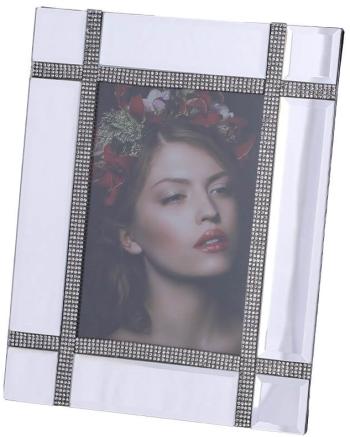 Silver Mirror Photo Frame  -  23 x 18 cm