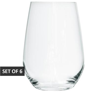 Stemless Wine  -  Set/6  -  500 ml